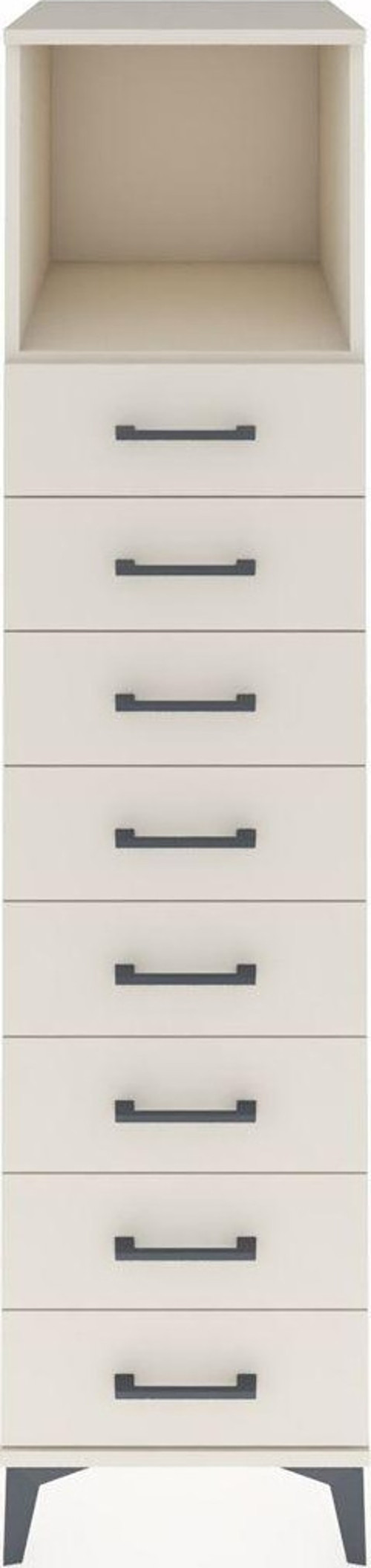 Kronos Dolap 1 Raflı 8 Çekmeceli 44 x 59 x 182 cm Aytaşı - Aytaşı