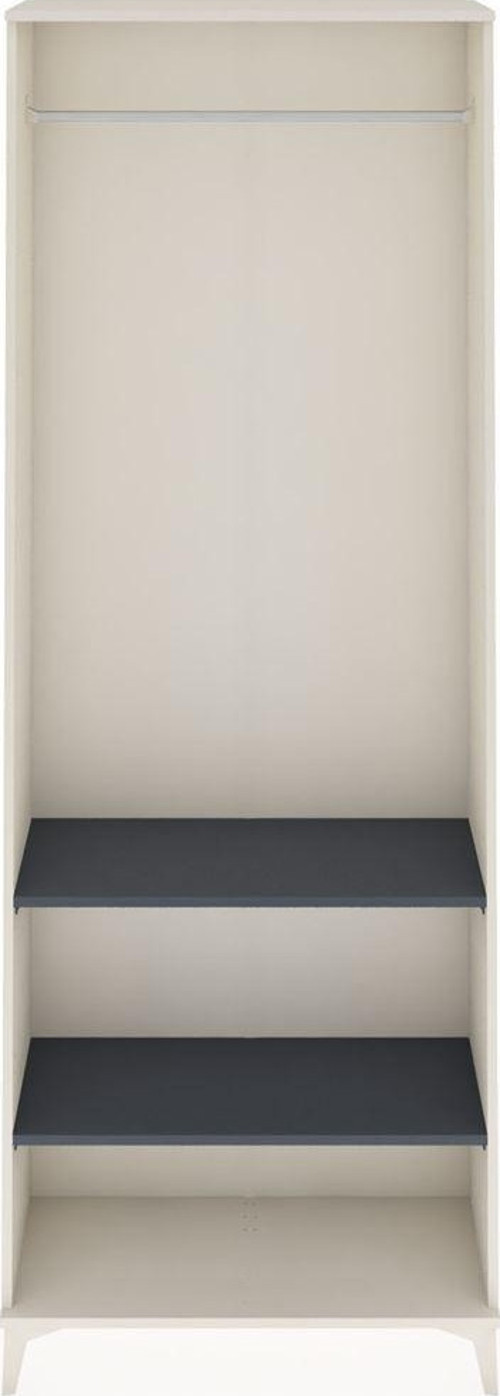 Arges Dolap 2 Raflı 1 Askılı 88 x 30 x 243 cm Aytaşı - Antrasit