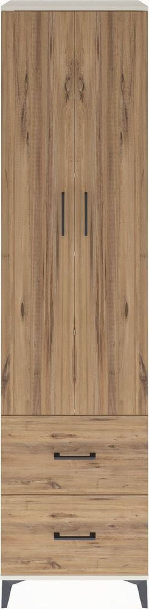 Hyperion Dolap 5 Raflı 2 Çekmeceli 2 Kapaklı 60x44x243 Aytaşı-Çam