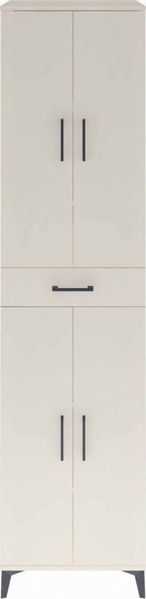 Hyperion Dolap 5 Raflı Tek Çekmeceli 4 Kapaklı 60x44x243 Aytaşı-Aytaşı
