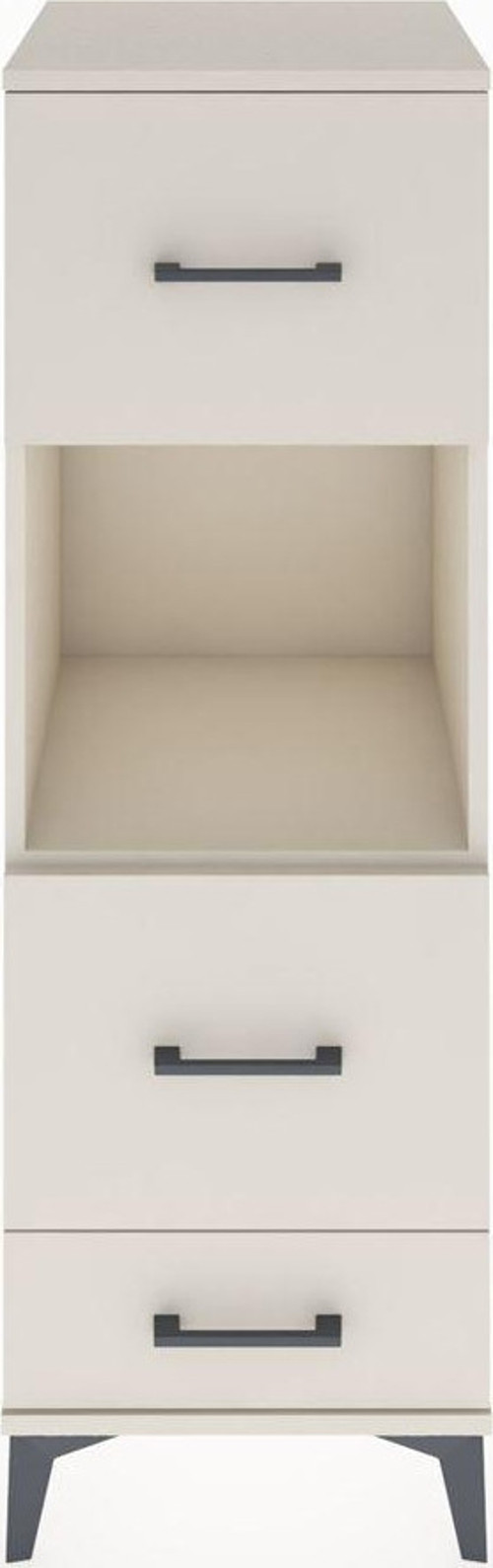 Hyperion Dolap Tek Raflı 3 Çekmeceli 44x44x134 Aytaşı-Aytaşı
