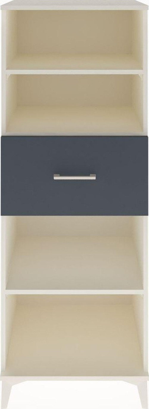 Hyperion Dolap 3 Raflı Tek Çekmeceli 60x44x163 Aytaşı-Antrasit