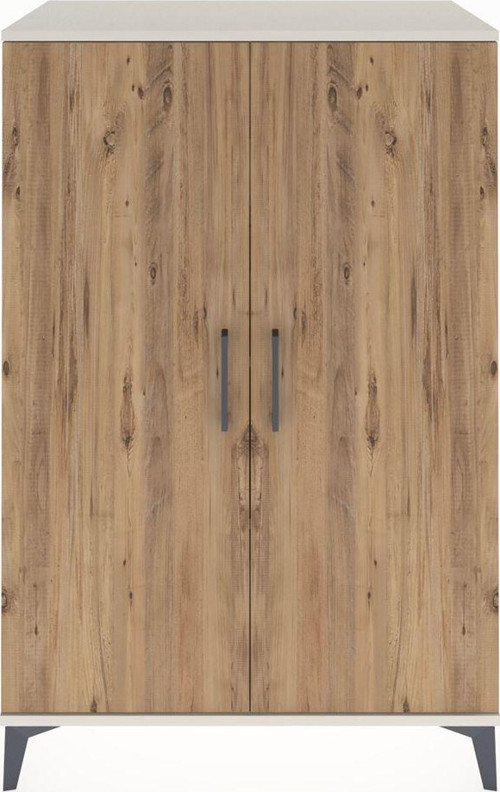 Hyperion Dolap 3 Raflı 2 Kapaklı 88 x 44 x 134 cm Aytaşı - Çam