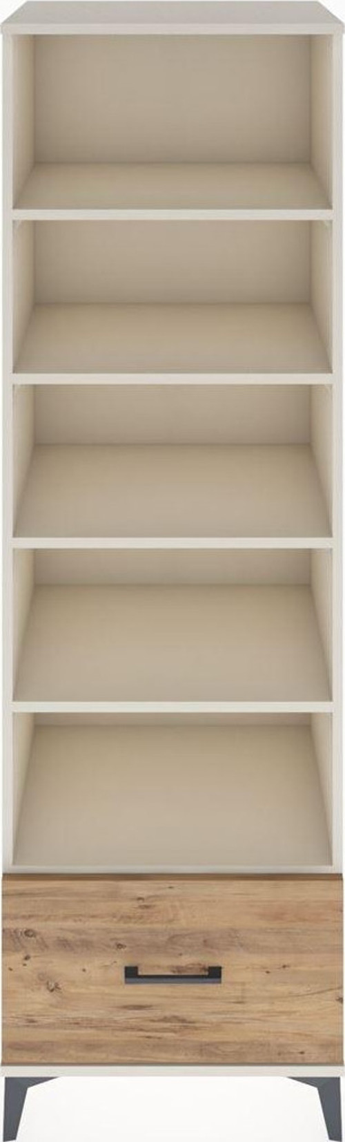 Hyperion Dolap 5 Raflı Tek Çekmeceli 60x44x195 Aytaşı-Çam