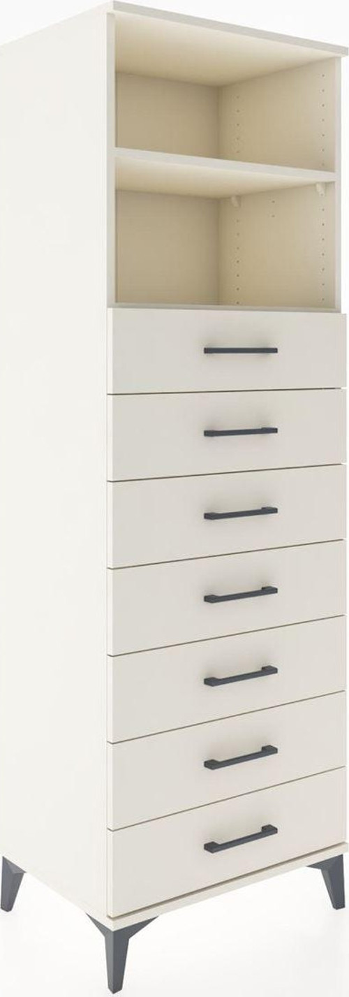 Hyperion Dolap 2 Raflı 7 Çekmeceli 60 x 44 x 182 cm Aytaşı - Aytaşı