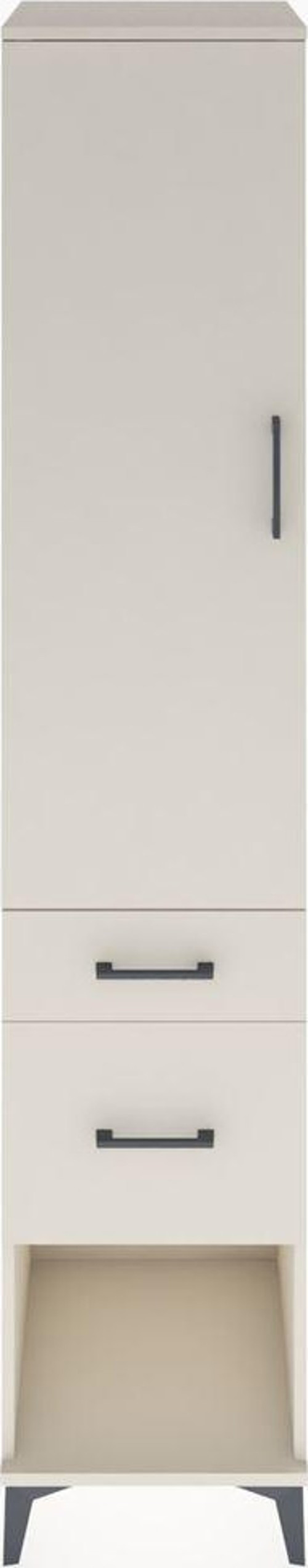 Hyperion Dolap 2 Raflı 2 Çekmeceli Tek Askılı 44x44x221 Aytaşı-Aytaşı