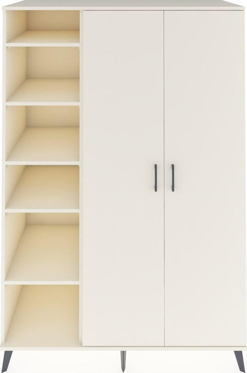 Kronos Dolap 7 Raflı 2 Kapaklı Tek Askılı 132x59x195 Aytaşı-Aytaşı/Aytaşı