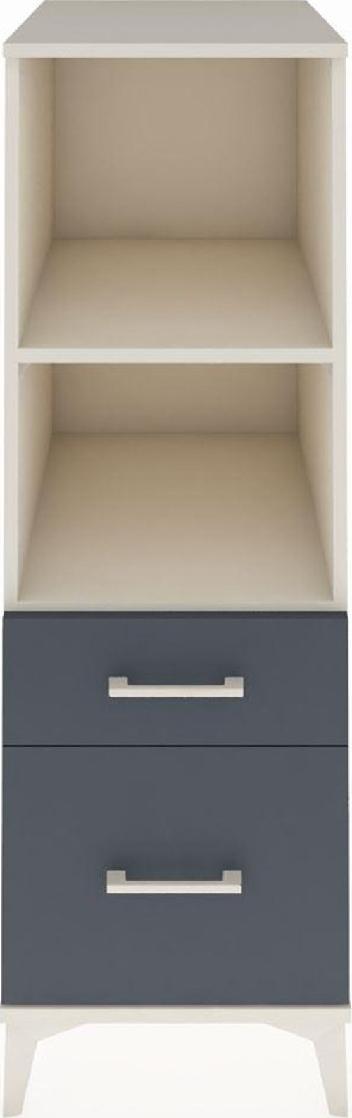 Kronos Dolap 2 Raflı 2 Çekmeceli 44x59x134 Aytaşı-Antrasit