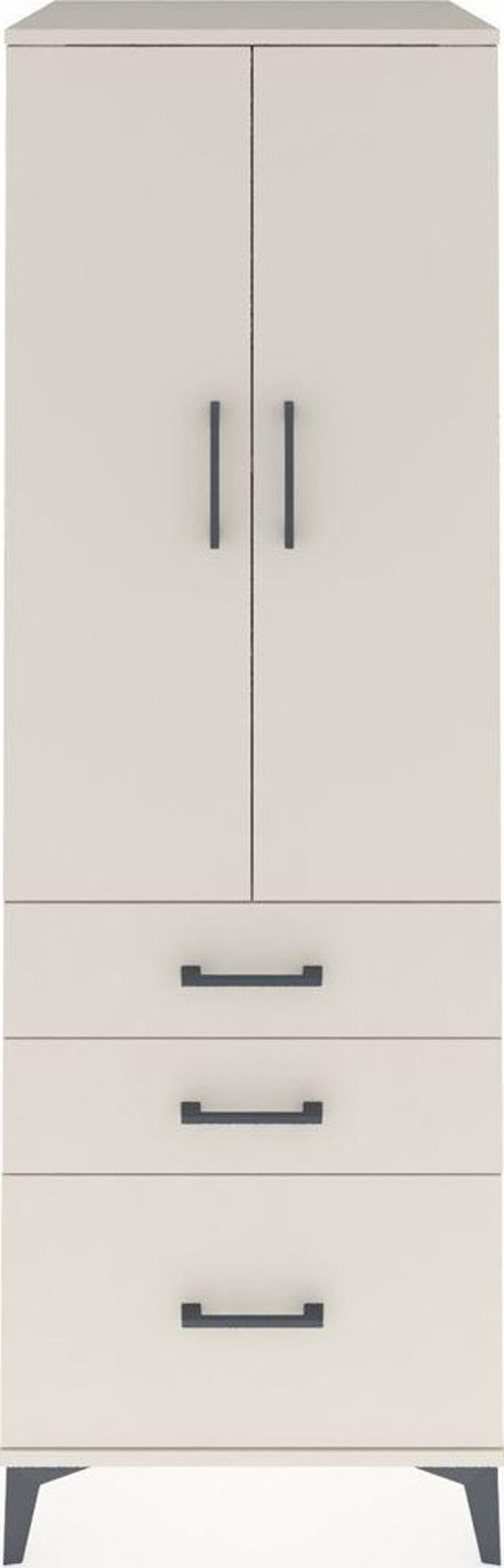 Kronos Dolap 2 Raflı 3 Çekmeceli 2 Kapaklı 60x59x182 Aytaşı-Aytaşı