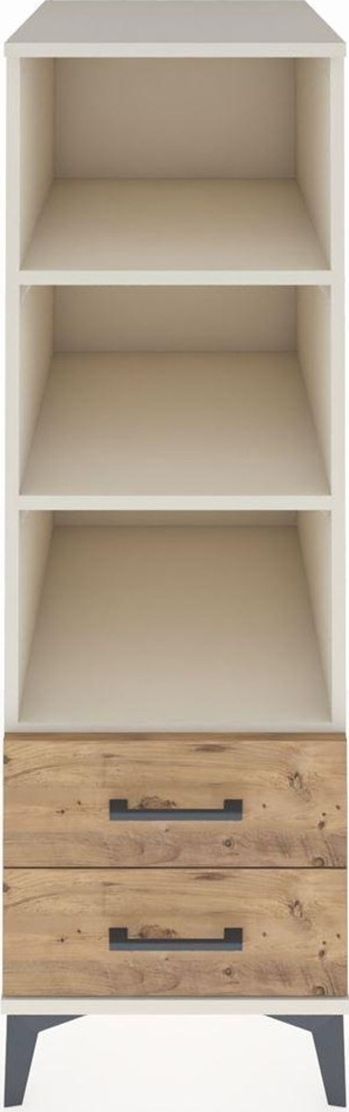 Kronos Dolap 3 Raflı 2 Çekmeceli 44 x 59 x 134 cm Aytaşı - Çam