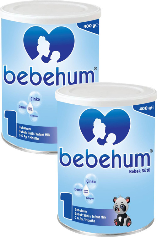 1 Numara Teneke Bebek Sütü 0-6 Ay 400 gr x 2 Adet