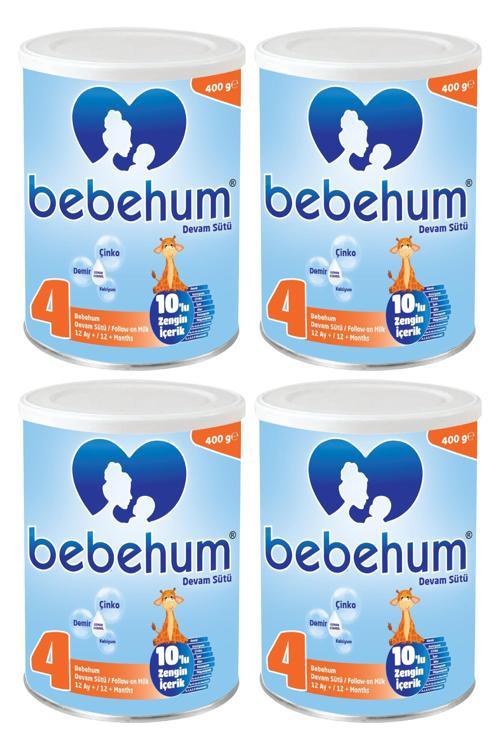 Teneke 4 Devam Sütü 400 gr 12+ Ay x4 Adet