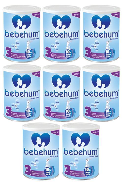 Teneke 3 Devam Sütü 400 gr 9-12 Ay x8 Adet