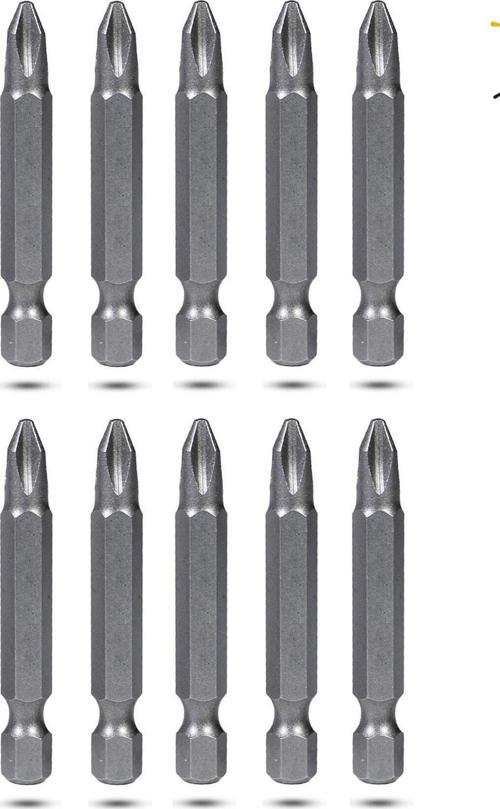 10 Adet Bhd Yıldız Bits Uç Ph2 50 Mm