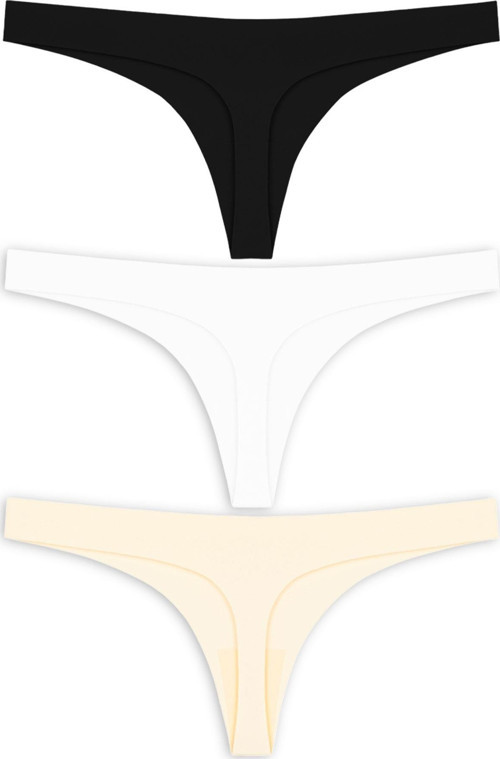 Basic Lazer Kesim Tanga Külot 3'lü Paket - 1