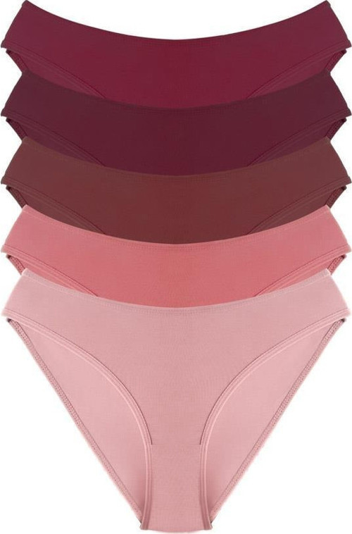 Pamuklu Kadın Bikini Külot 5'li Paket-2