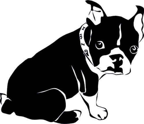 Folyo Sticker Yavru Köpek 160cm Uzunluk
