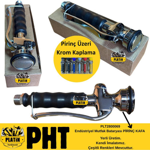 Pht Endüstriyel Mutfak Bataryası Elcik Pirinç Siyah Plt2800069