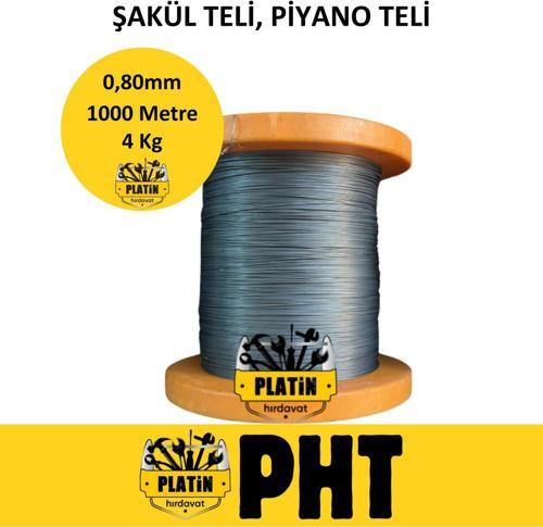 Şakül Teli Çelik 0,80Mm 4Kg ( 1000 Metre )