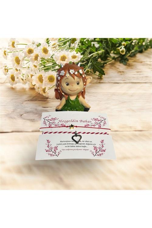 Dd21 Marteniçka Martnista Dilek Bilekliği Halhal Kırmızı Bileklik