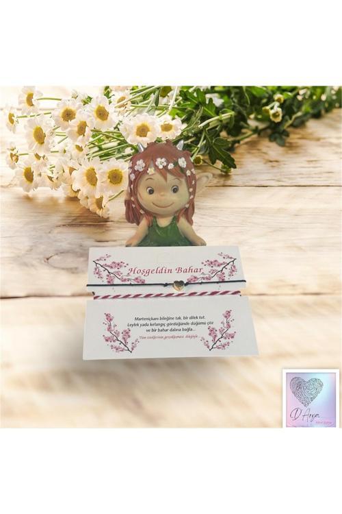 Dd17 Marteniçka Martnista Dilek Bilekliği Halhal Kırmızı Bileklik