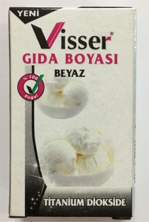 Toz Gıda Boyası Beyaz G.B