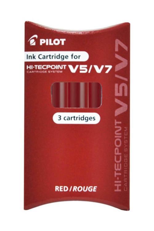 V7 Hi-Tecpoint (Cv7 Yedeği 3'Lü Set) - Kırmızı