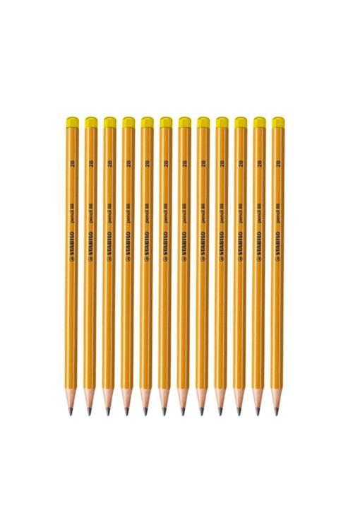Pencil 88 Sarı Kurşun Kalem 2B 12 Adet