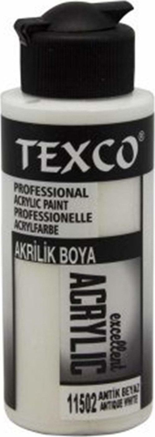 Texco Excellent Akrilik Boya 11502-Antik Beyaz 110 Cc