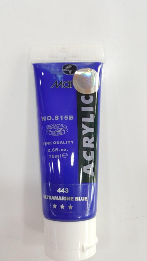 Akrilik Boya 75 Ml Ultramarıne Blue 443