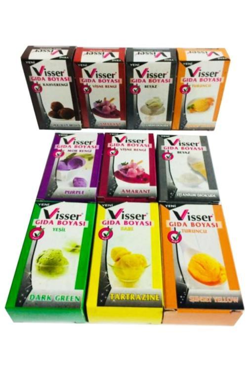 6 Adet Toz Gıda Boyası Net 9 Gr. 6 Farklı Renk G.B