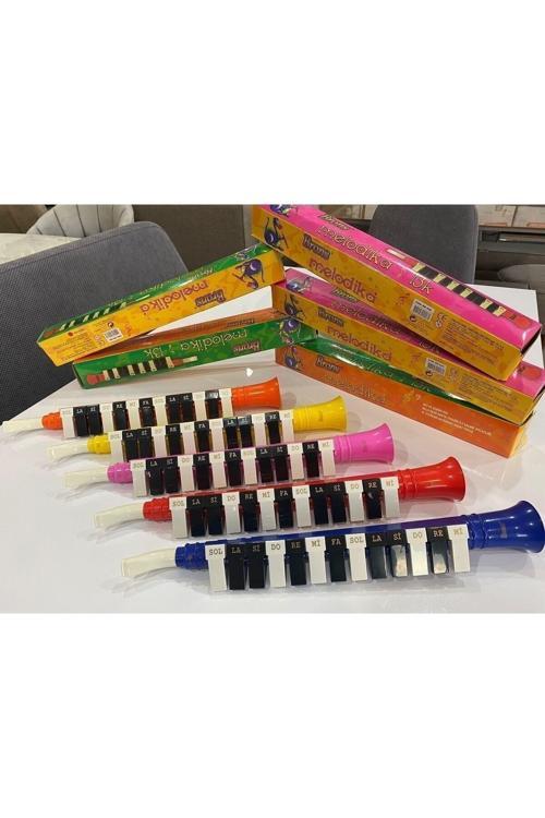 13 Tuşlu Melodika (Mavi,Pembe,Sarı,Kırmızı)