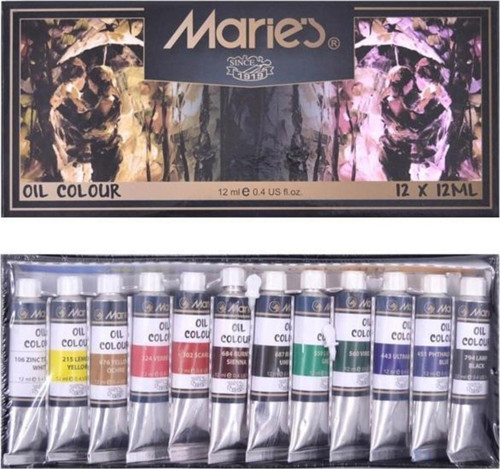 Maries Yağlı Boya 12'Li 12 Ml