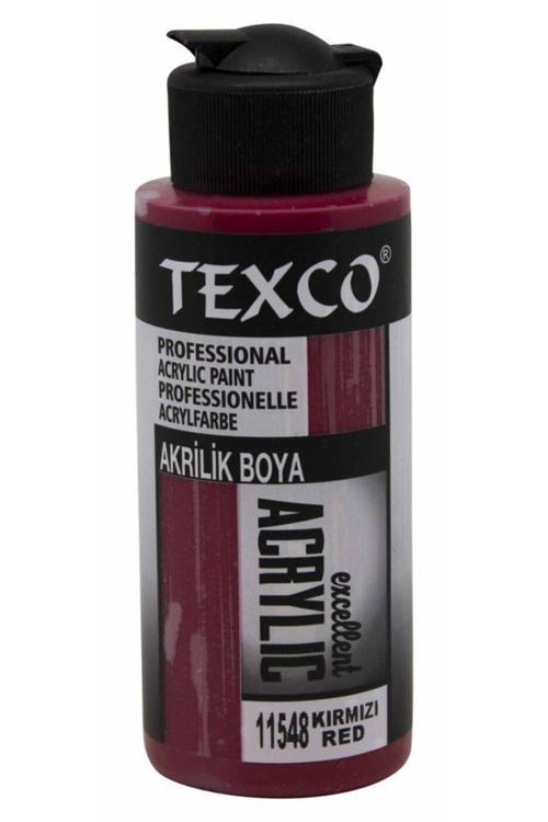 -Texco 110 Cc. Su Bazlı Akrilik Boya - Kırmızı