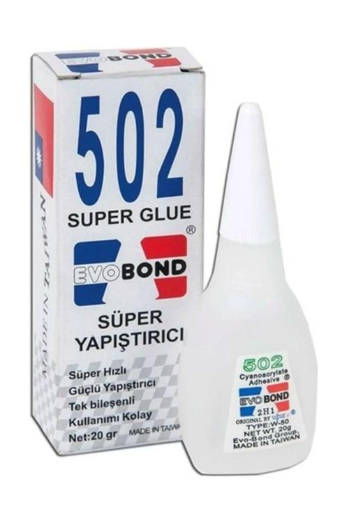 502 Yapıştırıcı 502 Süper Yapıştırıcı 20Gr Japon Yapıştırıcı