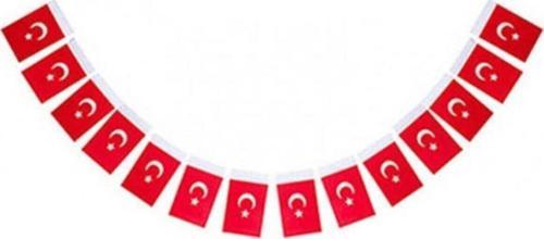 Ipli Minik Kağıt Türk Bayrağı 50'Li Paket 9,5 X 6 Cm
