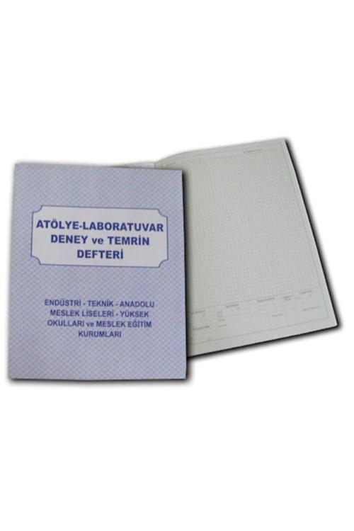 Atelye-Laboratuvar Deney Ve Termin Defteri A4