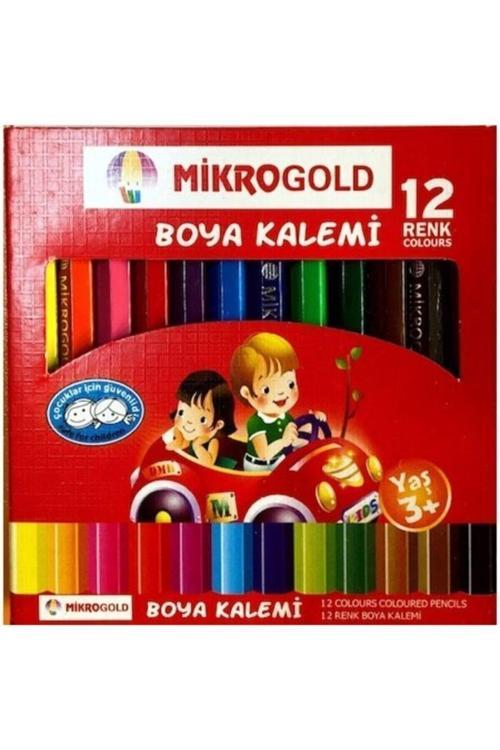 Gold 12'Li Kuru Boya Kısa 2 Adet