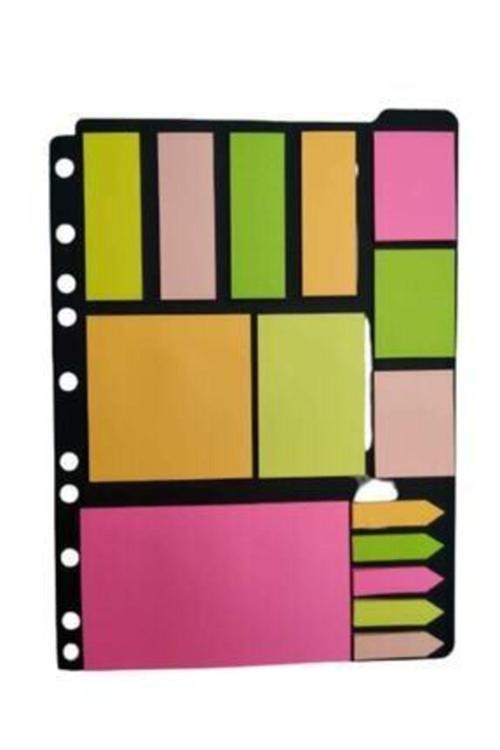 Paste Notes Post-İt Seti (Klasöre Takılabilir) Not Kağıdı Index