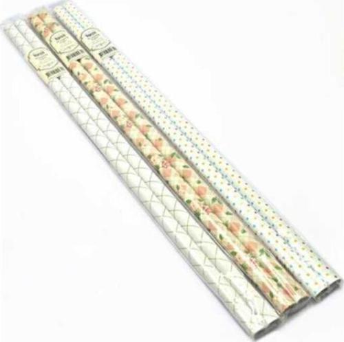 Vintage Label Hediye Paket Kağıdı Premium 2'Li