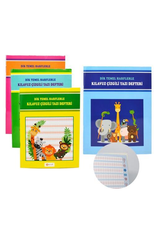 17X24 40Yp Dik Temel Harfler Klavuz Çizgili Güzel Yazı Defteri 1 Adet