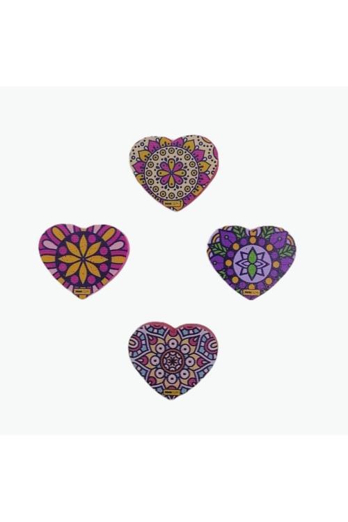 Silgi Seti 3 Lü Mandala Desenli