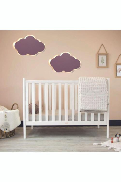 Çocuk-Bebek Odası "Dekoratif 2'Li Bulut Aydınlatma Seti1"