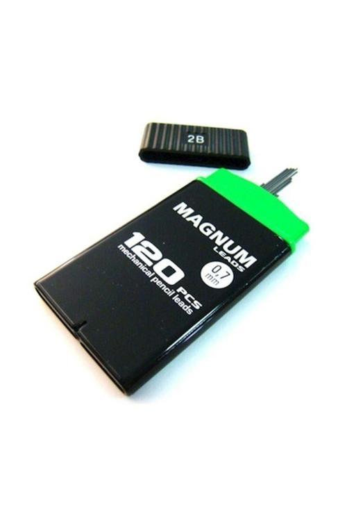 1 Adet 0.7 Kalem Ucu 120'Li 60 Mm. 2B Siyah Klasik