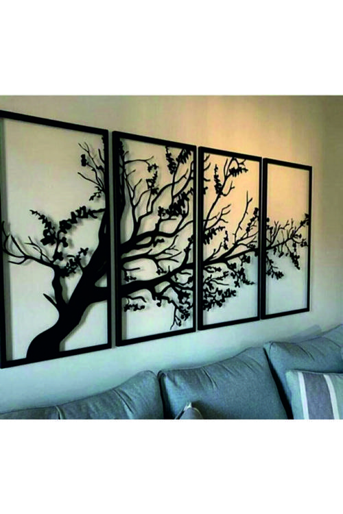 4'Lü Hayat Ağacı 75 X 150 Cm