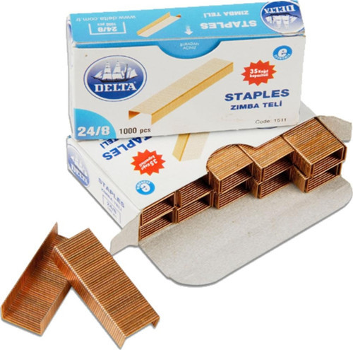 Zımba Teli 1000 Li 35 Syf 24/8 Sarı 1521 Tekli Paket