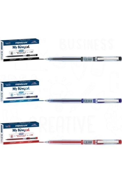 Igne Uçlu Jel 0,5 Pilot Kalem 2 Mavi+2Siyah+1Kırmızı Mix 5 Set