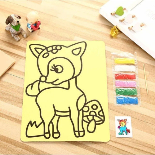 Kum Boyama Seti 10 Lu Sürpriz Hediyeli