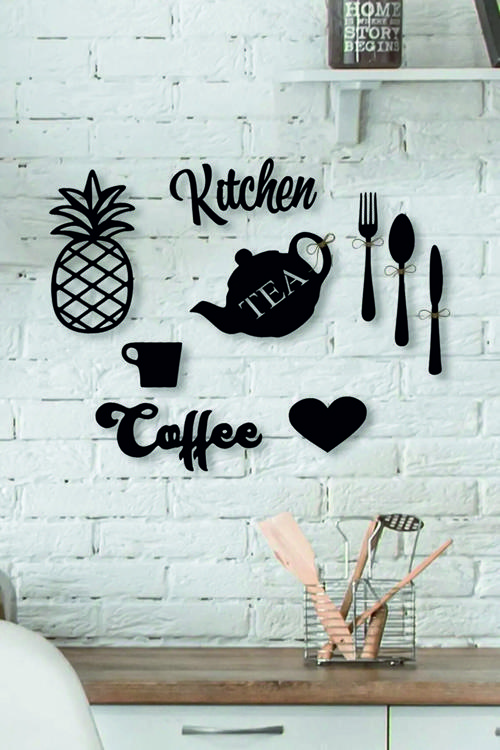 Kıcthen Coffee Mutfak Dekor Süs Seti