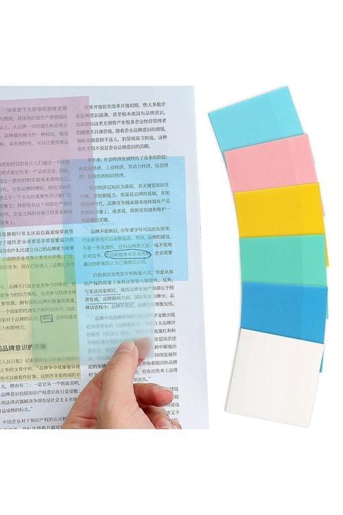 Şeffaf Yapışkanlı Post-It 4722Serı